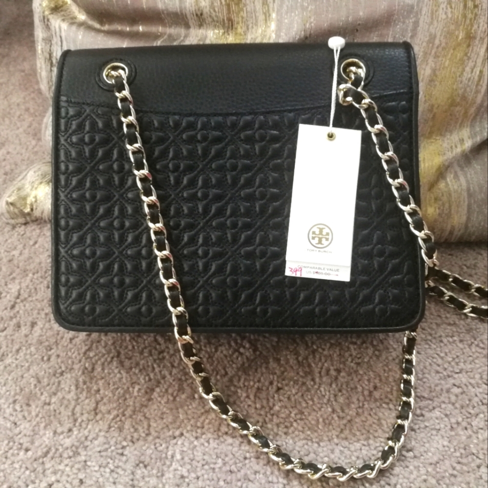 NWT! Tory Burch adjustable shoulder/cross body bag. great for Christmas Gift